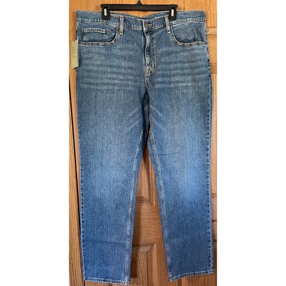 NWT Goodfellow Big & Tall straight fit Blue Jeans 40x36 99% cotton 1% elastine - Picture 1 of 4
